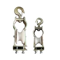 Vente chaude Nylon Poulie Suspendue Bloc De Cordage Poulie Rouleaux OEM Câbles De Distribution pour Cordage Poulie De Haute Qualité pour Divers
