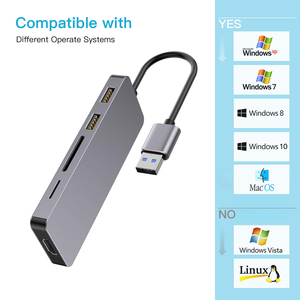 Adaptador de Video USB3.1 5 en 1 a 1080P para Computadora - Product Image 4