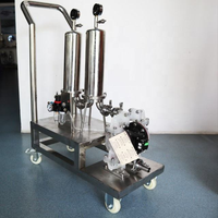 Machine automatique de fabrication de parfums avec mélangeur-refroidisseur et équipement de filtration en acier inoxydable pour les fragrances