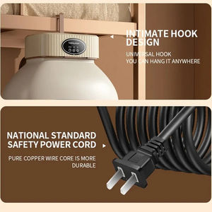 Secadora de Ropa Multifuncional con Control Remoto, para el Hogar, de Piso, con Aire Caliente y Temporizador - Product Image 6