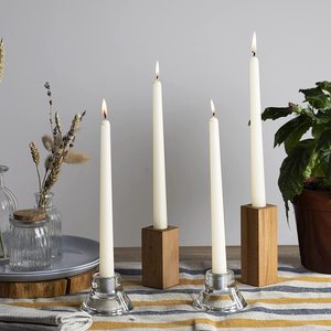 Unscented Hand-Dipped Tapered <strong>Candle</strong> Sticks <strong>Long</strong> <strong>Burning</strong> Perfect for Home Interior - Product Image 5