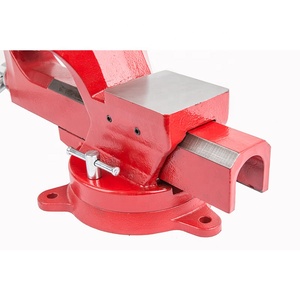 Nhà Máy bán hàng trực tiếp thép phó kẹp fsv04 lớn <span class=keywords><strong>Anvil</strong></span> sắt dễ uốn xoay Vise - Product Image 3