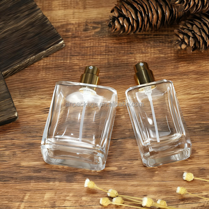 30ml/50ml Kare Cam Parfüm Şişesi İnce Sis Sprey Pompası Taşınabilir Seyahat Yeniden Doldurulabilir Cilt Bakımı/Yüz Toniği/Essential Glass - Product Image 5