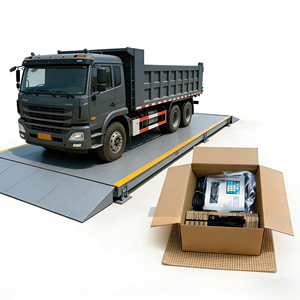 Báscula de Plataforma para Camiones de Alta Calidad, Báscula de Vehículos de Acero con Indicador para Empresas/Industria - Product Image 1