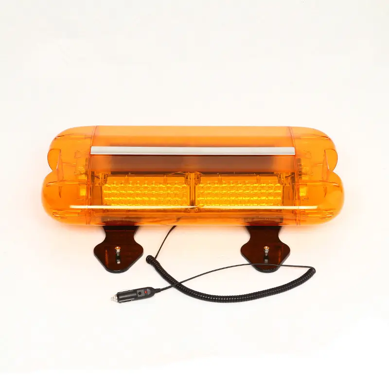 12V gerilim CE belgelendirme LED yönlü uyarı ışığı çubuğu otomatik kamyon LED Amber acil trafik danışmanı çakarlı lamba çubuğu