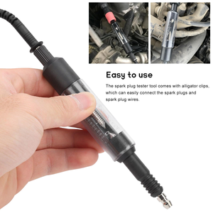 High-Voltage Coil Tester Automotive Spark <b>Plug</b> and Ignition System Tester Spark Jump Gauge Detector-Vehicle Tools - Product Image 3