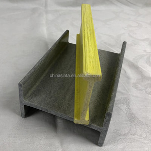 Fibra de vidrio estructural pultruida, plástico reforzado FRP pultured I/H beam - Product Image 4