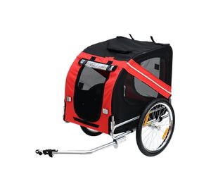 Chien Vélo Remorque Pet Cart Vélo Wagon Cargo Carrier Attachement pour Voyage - Product Image 1