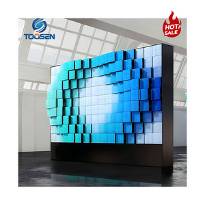 Écran LED mécanique à changement de forme <span class=keywords><strong>dynamique</strong></span>, prix d'usine, écran LED P2, mur vidéo LED extérieur pour une <span class=keywords><strong>vitrine</strong></span> accrocheuse - Product Image 4