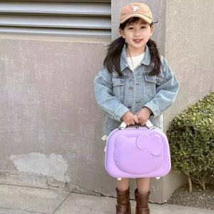 Vente Directe Usine : Ensemble de Sacs de Voyage pour Enfants 14-18 Pouces, Motif Dessin Animé Animal, <span class=keywords><strong>Valise</strong></span> de Voyage ABS+PC - Product Image 6