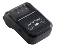 Mini-imprimante portable de reçus 58 mm, connexion USB et Bluetooth, compatible Windows, Mac, Android, iOS
