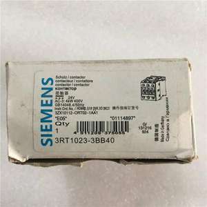 1ชิ้นกล่องใหม่สำหรับคอนแทค3RT10233BB40 DC24V การจัดส่งที่รวดเร็ว - Product Image 1