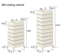 Table de chevet et de classement de bureau avec tiroir de rangement simple