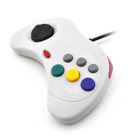Manette de jeu classique USB pour Sega Saturn Joypad rétro filaire Joystick pour système Saturn PC Manette