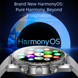 HX27 นาฬิกาอัจฉริยะระบบปฏิบัติการ Harmony <span class=keywords><strong>OS</strong></span> พร้อม AI ติดตามการนอนหลับ ตรวจสอบสุขภาพ นาฬิกาออกกำลังกาย กันน้ำ IP68 หน้าจอ AMOLED 1.5 นิ้ว รองรับคำสั่งเสียง AI - Product Image 3
