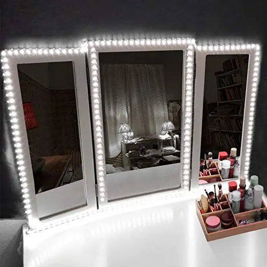 Venda quente SMD 2835 Não-Impermeável 240LEDs LED maquiagem espelho de maquiagem espelho de luz de preenchimento com destaque dimmable luzes de tira
