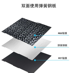 Plataforma de Impresión 3D Lin'ao Kobra3 con Cama Calefactable, Placa de Acero con Resorte y Textura PEI - Product Image 2