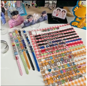 Breloques Pendentifs Multiples Options DIY, Lettres Coulissantes 8mm, Chiffres Coulissants 8mm, Breloques Coulissantes Alphabet Colorées pour Peinture Strass - Product Image 5