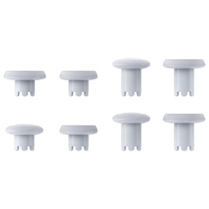 Original White 4 Heights 3 Surfaces <b>Grips</b> ThumbsGear Interchangeable Thumbsticks Analog Thumb Sticks Cap for PS5 Edge <b>Controller</b> - Product Image 3