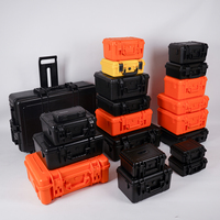 Boîte de rangement en plastique OEM ODM pour outils, rembourrée de mousse imperméable, résistante au froid et à la chaleur