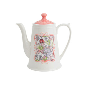 Dancing ELF loạt hiện đại Antique Sứ lưu niệm Hộp Quà Tặng thiết lập bao gồm cup saucer cốc cà phê nước ấm đun nước - Product Image 6