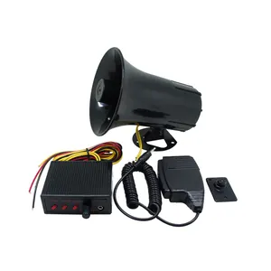Three-tone alarm horn 12V car motorcycle Shouter horn 50W with host separate three-tone manufacturers