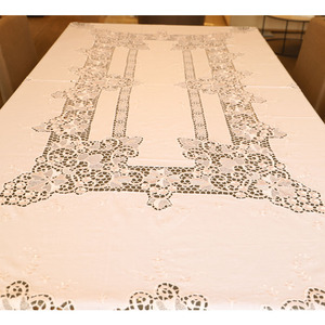 Bumper nho chủ đề vải lanh thêu bảng vải - Product Image 4