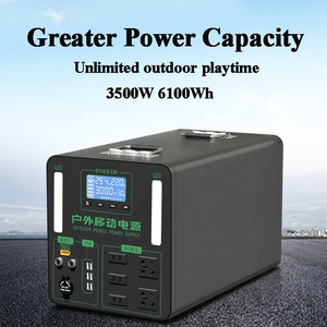 Station d'alimentation portable solaire domestique à batterie au lithium, générateur solaire 20000 W 10000 W pour l'extérieur et l'intérieur - Product Image 4
