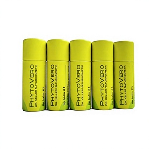 ลิปบาล์มแบบมินิแฮนด์เมด10ก. บรรจุภัณฑ์สีเหลืองเป็นมิตรต่อสิ่งแวดล้อม - Product Image 1