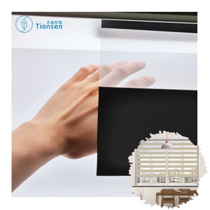 Persiana <span class=keywords><strong>enrollable</strong></span> de doble capa Transparente y <span class=keywords><strong>opaco</strong></span> Pantalla de reciclaje de privacidad Persiana <span class=keywords><strong>enrollable</strong></span> Fácil de instalar - Product Image 3