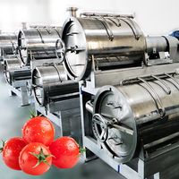 Industriële Tomatensauspasta Productielijn Prijs Vruchtensap Verwerkingsmachines