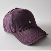 Gorra Unisex Sólida con Visera, Corona Suave, Bordado Sencillo de Letras, Gorra de Béisbol Casual, Sombrero para el Sol para Uso Exterior, OEM, Pedido Pequeño, Personalizado