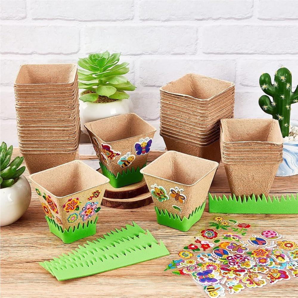 self watering planter bottle Clear Color Self Watering Planter – Refresh Glass