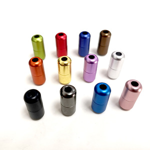 Hebillas de metal para cordones de zapatos sin atar, 18 mm, para calzado deportivo, varios colores, personalizables - Product Image 1
