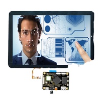 Carte mère Mini PC RK3566 pour tablette, moniteur, carte mère principale 4+32 Go avec WIFI, Bluetooth, LVDS, EDP, MIPI, MicroHDMI, interface TF