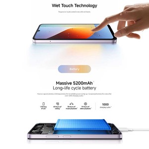 Écran AMOLED FHD de 6,88 pouces, 120 Hz AdaptiveSync, smartphone LTE double SIM, reconnaissance d'empreintes digitales - Product Image 4