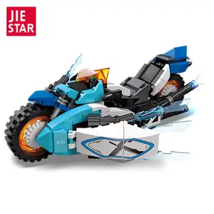 341 pièces Honkai Impact 3 jeu inspiré technique Bronya Zaychik'S moto moto modèle bloc de construction jouet pour garçons JIESTAR