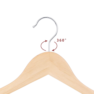 Owentek Cao Cấp Tự Nhiên Maple Và Gỗ Sồi Phù Hợp Với Móc Treo Bán Buôn 360 Độ Xoay Móc U Hình Không Trượt - Product Image 3