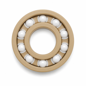 Roulement à gorge profonde 6006 30x55x13mm — Anneaux PEEK, billes en céramique ZrO2, cage PEEK/PTFE - Product Image 2