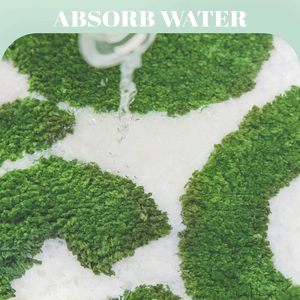 พรมเช็ดเท้าไมโครไฟเบอร์กันลื่นรูปสัตว์น่ารักแบบกำหนดเอง  พรมปูพื้นดูดซับน้ำรูปทรงไม่ปกติสำหรับห้องน้ำ โรงแรม และตกแต่งบ้าน - Product Image 2