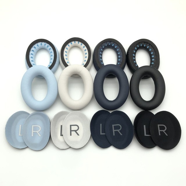 Replacement Ear Pads for Bose QC45 (QuietComfort 45) Headphone Earpads Ear Cushions with Memory Foam & Longer Lasting Leather