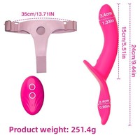 Culotte vibrante pour femmes, jouet sexuel silencieux à télécommande via application, simulation de pénis pour masturbation