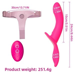 Pantalones Pull-Up para Lesbianas, Dildo <span class=keywords><strong>de</strong></span> Masturbación Sexy, Simulación <span class=keywords><strong>de</strong></span> Vibrador, Juguetes Sexuales para Adultos, Control Remoto Silencioso por APP - Product Image 2