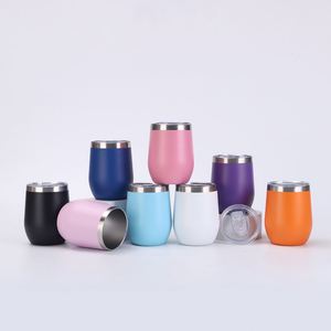 <b>Double</b> <b>Wall</b> Vacuum Stainless Steel Construction Stemless Wine Glass Wide Mouth Easy Drinking Holiday Gift Set ASM09 - Product Image 3