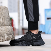 Sepatu keselamatan kerja insulasi listrik, sepatu bot pelindung keselamatan kerja, pekerja pria, sepatu komposit, sepatu keselamatan insulasi listrik, 6KV, 10KV