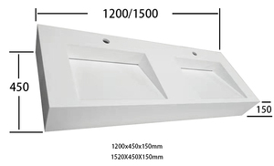 Thiết Bị Vệ Sinh Sang Trọng Đồ Nội Thất Hiện Đại Phòng Tắm Thương Mại Bồn Rửa Mặt - Product Image 3