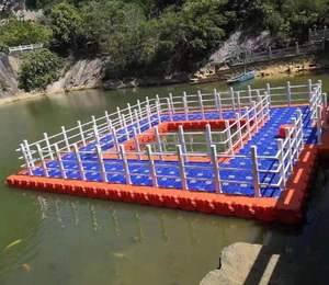 Wholesale HDPE <strong>Floating</strong> <strong>Blocks</strong> Durable <strong>Floating</strong> <strong>Dock</strong> <strong>Floating</strong> Bridge Walkway Platform Plastic Pontoon Cubes IALA Certified UV - Product Image 3