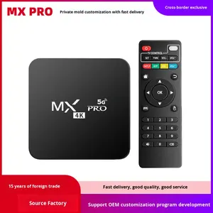 Vente directe d'usine MX <span class=keywords><strong>4K</strong></span> Smart Set-top Box avec WiFi 5G et port pour une utilisation en intérieur - Product Image 4
