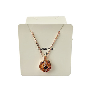 Paper Display Cards Earrings Necklaces Storage Accessories Plastic Packing Bags For Diy Jewelry Package Box Cardboard