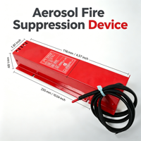 Extincteur thermique compact à mousse chaude non toxique CE ISO pour la suppression des incendies dans les stations de stockage d'énergie à batterie au lithium